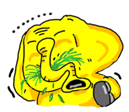 Elephant pig sticker #5117404