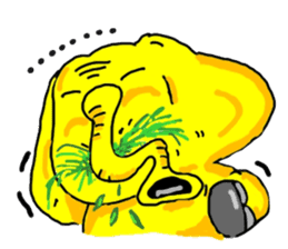 Elephant pig sticker #5117404