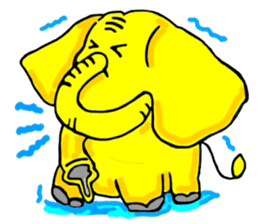 Elephant pig sticker #5117408