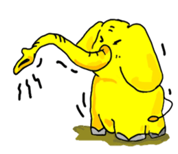 Elephant pig sticker #5117409