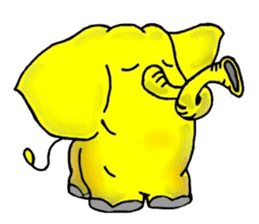 Elephant pig sticker #5117420