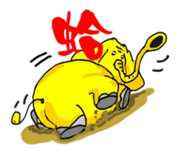 Elephant pig sticker #5117424