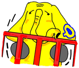 Elephant pig sticker #5117437