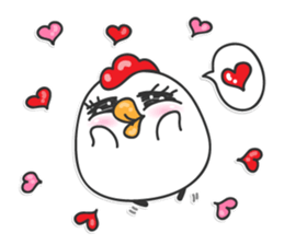 the thin pigeon and fat chicks sticker #5117770