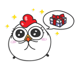 the thin pigeon and fat chicks sticker #5117778