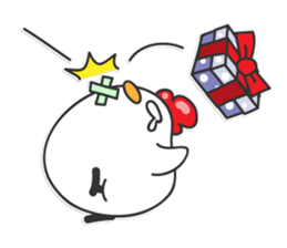 the thin pigeon and fat chicks sticker #5117779