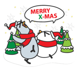 the thin pigeon and fat chicks sticker #5117784