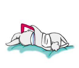 Puff Rabbit sticker #5118520