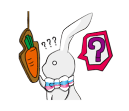 Puff Rabbit sticker #5118522