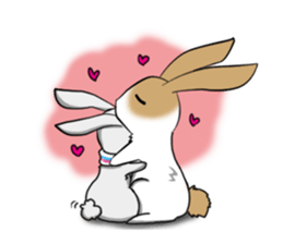Puff Rabbit sticker #5118526