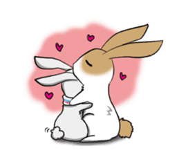 Puff Rabbit sticker #5118526