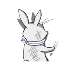 Puff Rabbit sticker #5118527