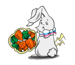 Puff Rabbit sticker #5118529