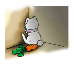 Puff Rabbit sticker #5118532