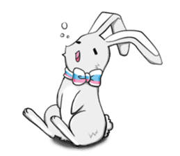 Puff Rabbit sticker #5118535