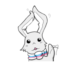 Puff Rabbit sticker #5118536