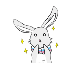 Puff Rabbit sticker #5118539