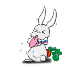 Puff Rabbit sticker #5118540
