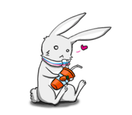 Puff Rabbit sticker #5118541