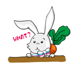 Puff Rabbit sticker #5118548