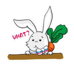 Puff Rabbit sticker #5118548