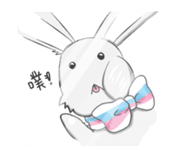 Puff Rabbit sticker #5118549