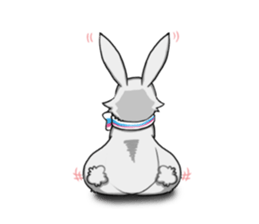 Puff Rabbit sticker #5118550
