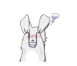 Puff Rabbit sticker #5118552