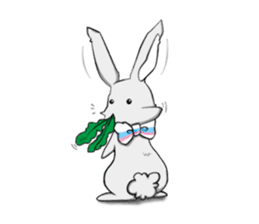 Puff Rabbit sticker #5118554
