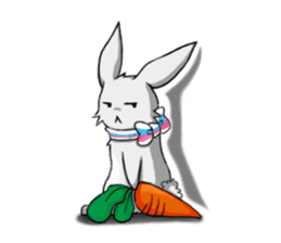 Puff Rabbit sticker #5118555