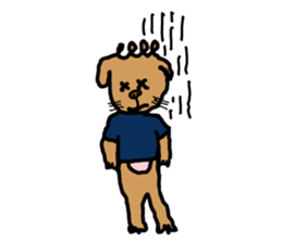 Daily Poodle Dog sticker #5118964