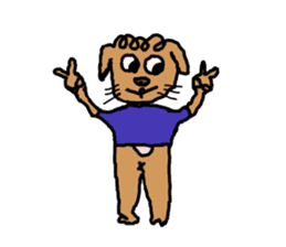 Daily Poodle Dog sticker #5118973