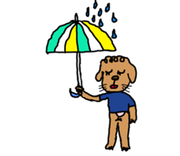 Daily Poodle Dog sticker #5118978