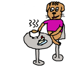 Daily Poodle Dog sticker #5118980