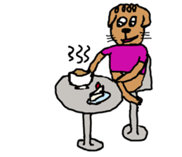 Daily Poodle Dog sticker #5118980