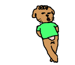 Daily Poodle Dog sticker #5118981
