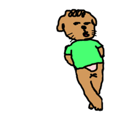 Daily Poodle Dog sticker #5118981