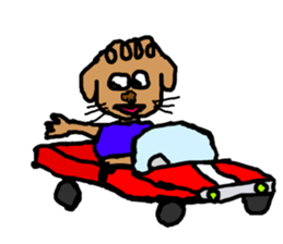 Daily Poodle Dog sticker #5118983