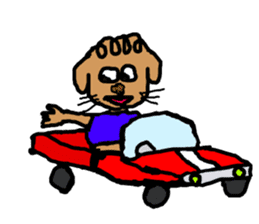 Daily Poodle Dog sticker #5118983