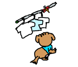 Daily Poodle Dog sticker #5118986