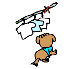 Daily Poodle Dog sticker #5118986