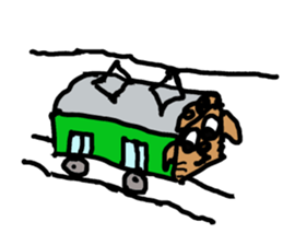 Daily Poodle Dog sticker #5118989