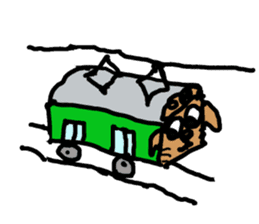 Daily Poodle Dog sticker #5118989