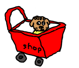 Daily Poodle Dog sticker #5118990