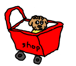 Daily Poodle Dog sticker #5118990