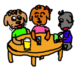 Daily Poodle Dog sticker #5118995