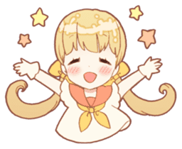 Girls and Rabbits Sticker sticker #5119094