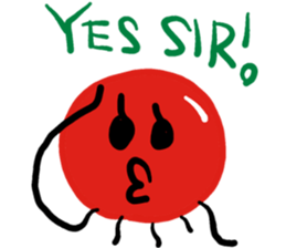 Pleasant octopus sticker #5119193