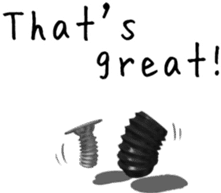 Screw 2nd sticker #5120806