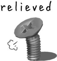 Screw 2nd sticker #5120816